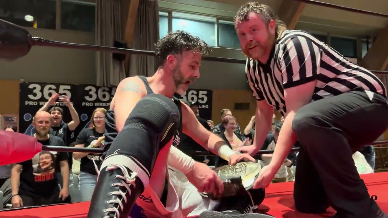 Krofton stunned everyone and ended Josh Cadwell’s reign as champion