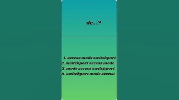CCNA Question & Answer CCNA 200-301 #cisco #ccna #network #cybersecurity #linux #ccnp #huawei