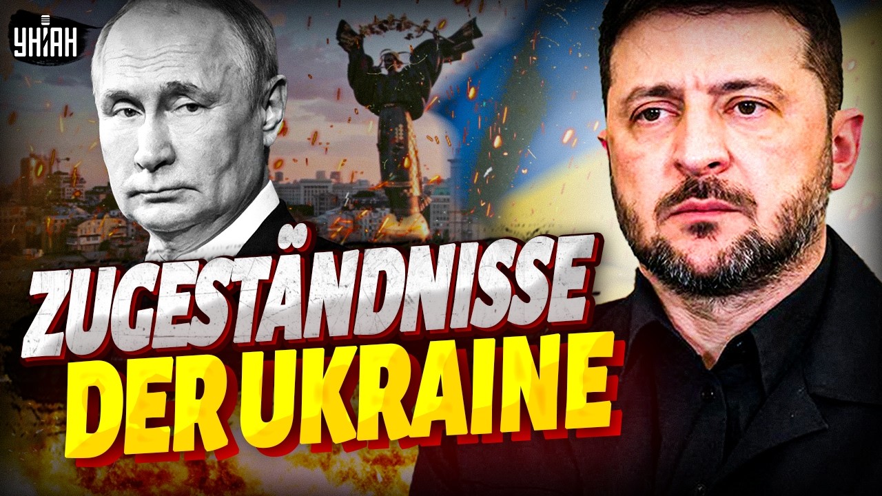 PLOTZLICHE WENDE! Ukraine stimmt DEAL zu, aber nur unter KLAREN BEDINGUNGEN