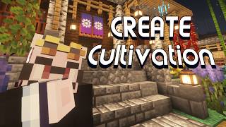 Create Cultivation | Minecraft SMP - Monorails! (Live Stream 9-11-26)