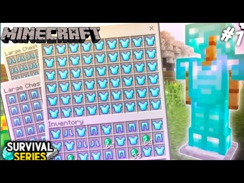 I MADE 50+ FUNNY ENCHANTED DIAMOND ARMOUR / Minecraft Survival series ...