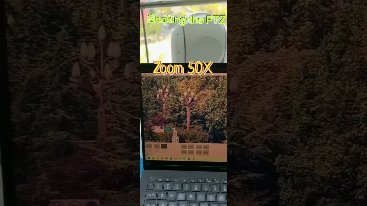 Ship-borne gyro stabilized PTZ camera