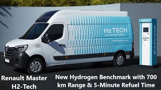 Renault Master H2-Tech : New Hydrogen Benchmark with 700 km Range & 5-Minute Refuel Time