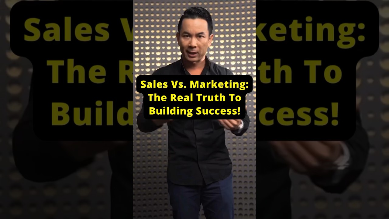 Sales Vs. Marketing: Which Builds Success? 