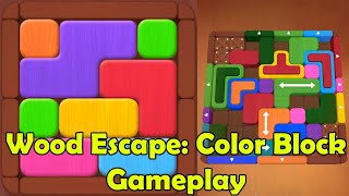 Wood Escape : Color Block Game Gameplay screenshot 2