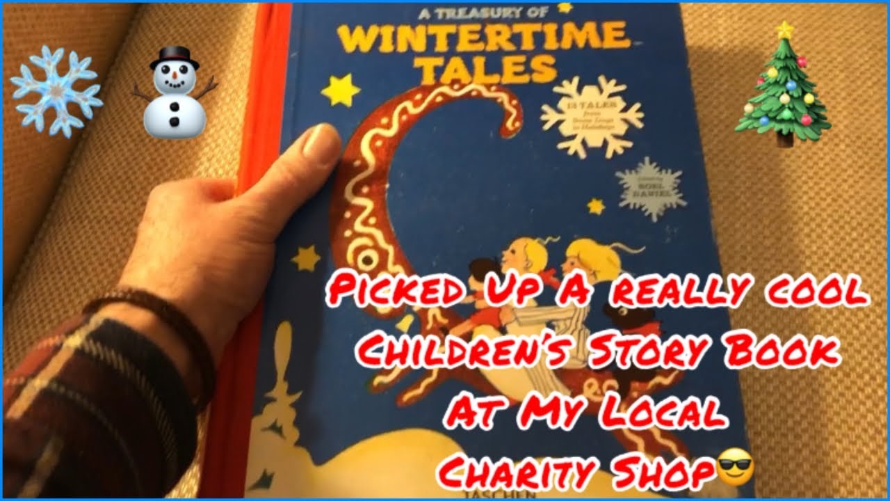 A Treasury Of Wintertime Tales storybook Charity Find👀😎