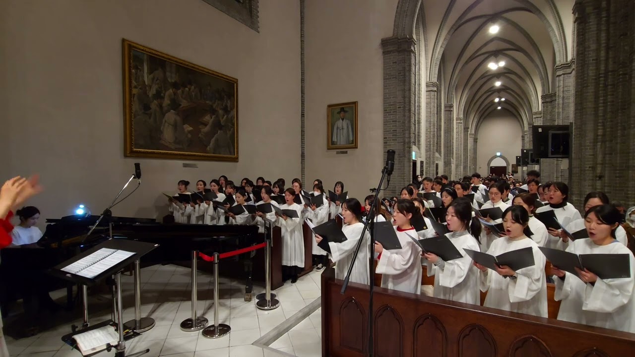 명동성당청년성가대엘리&카이로스 | 20241225_별빛