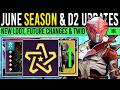 We Should Send a MESSAGE to Bungie.. (June Update Info, New D2 Challenge &amp; Calendar) | Destiny 2