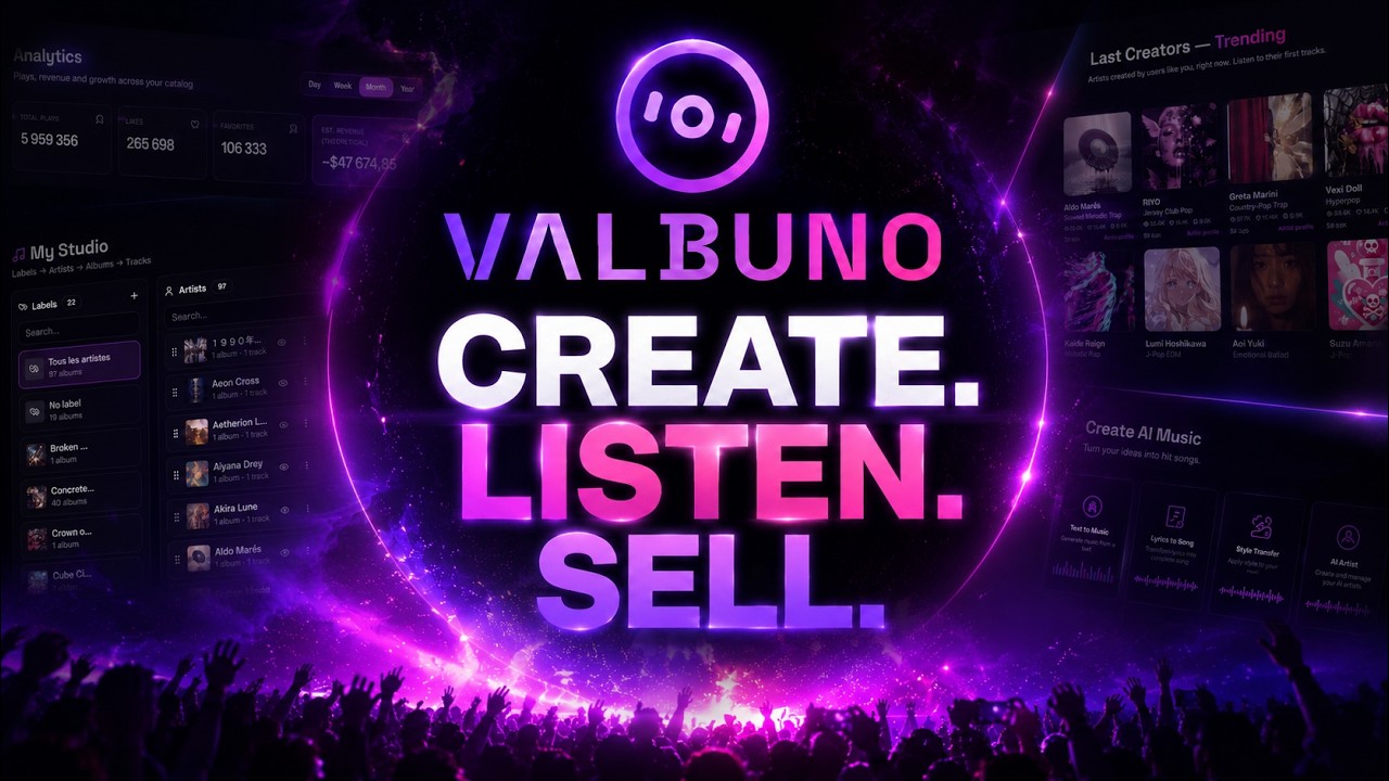 AI Music Was Missing One Thing... Until Now. VALBUNO
