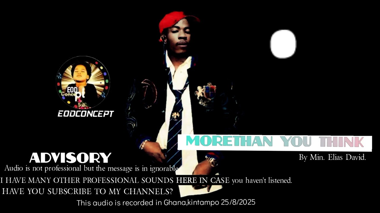 ELIAS DAVID Morethan you think(official wireless audio).