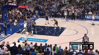 HALFT-TIME DALLAS MAVERICKS VS MINESOTA TIMBERWOLVES