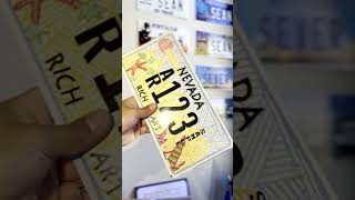 There are so many specialty license plate designs for Nevada! #DMV #Nevada #LicensePlate