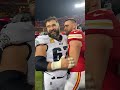 Jason and Travis Kelce Meet after Eagles WIN #shorts