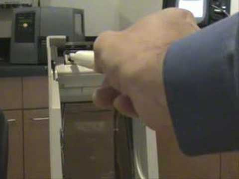 Zebra LP2824 Printhead Cleaning