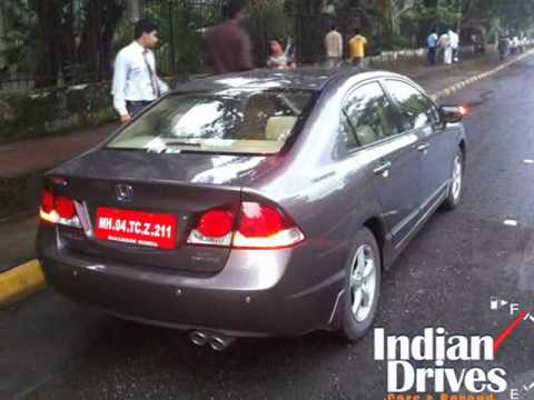 Honda Civic 2010 With Sunroof India Test Drive By Indian Drives