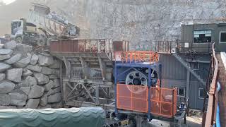 Yong Won  4840 Jaw crusher operating video