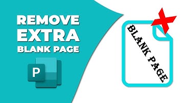 How to remove extra blank page in publisher windows 10