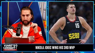 Nikola Jokic wins his 3rd MVP in 4 years, What does this mean for his legacy? | What’s Wright?