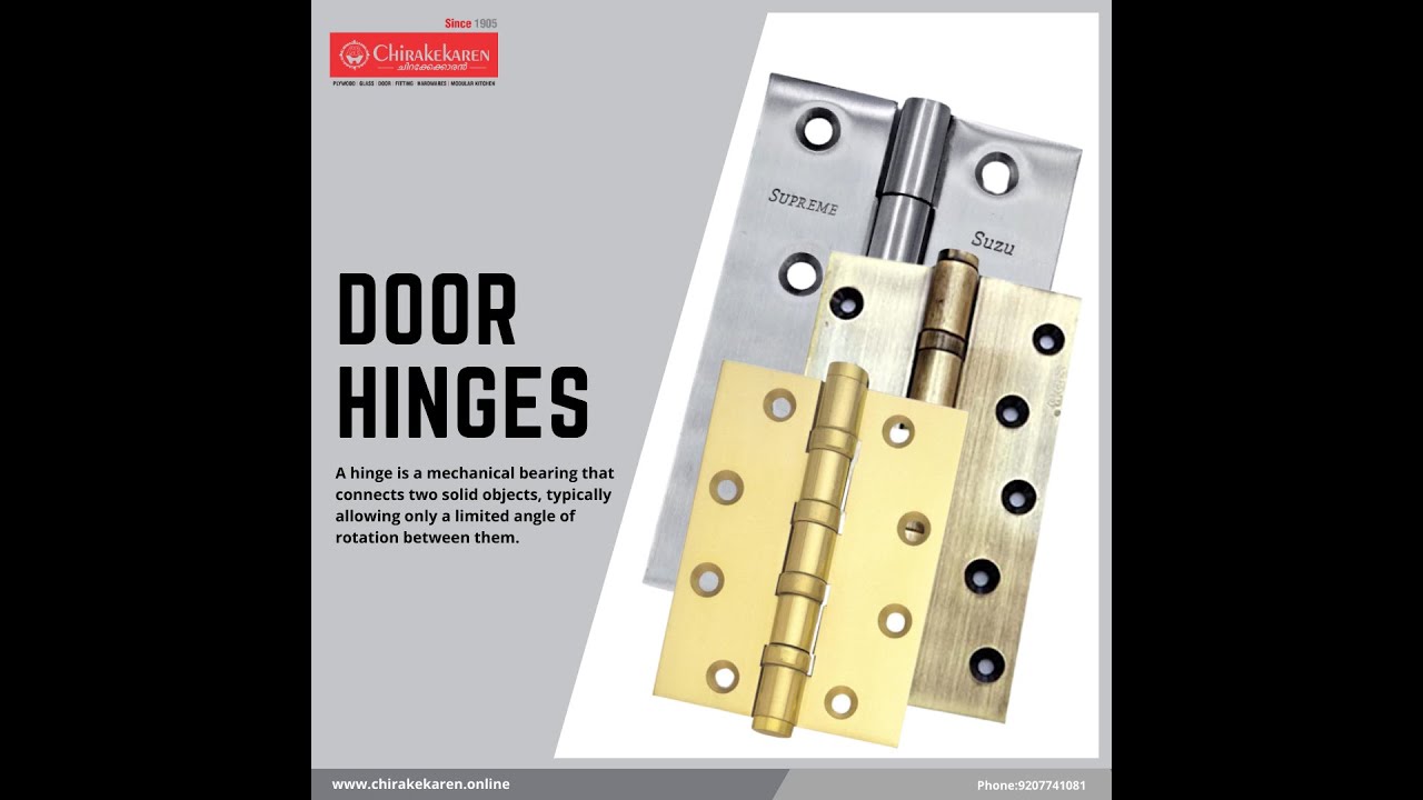 Hinges/ best type of hinges/railway hinges/butterfly hinges/best hinges