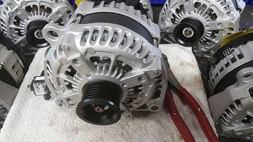 Finishing up 4 390amp and 2 370amp large case hairpins. Js-Alternators.com