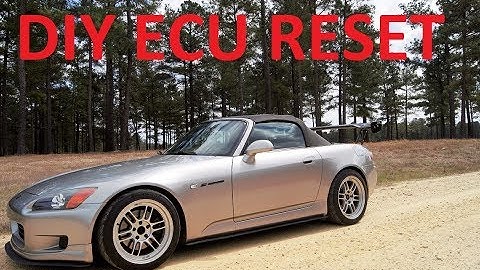 S2000 ECU reset DIY