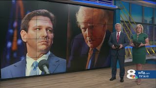 Former President Trump ramped up his criticism of Gov. Ron DeSantis