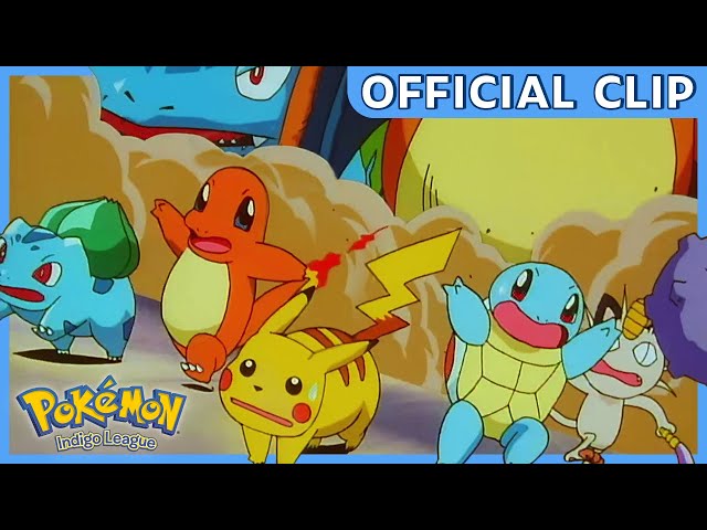 GIANT Pikachu! 😲 | Pokémon: Indigo League | Official Clip class=