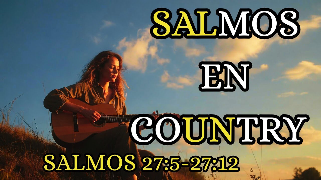 ✅ ¡Imperdible! Salmos Country para Descansar en Dios 🤍🙏