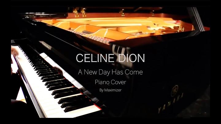 A New Day Has Come Piano version - Piano performance video thumbnail