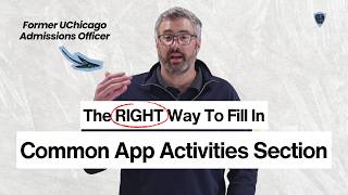 Most Students Fill Out Their Common App Activities Wrong (Heres The Correct Way)