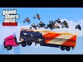 GUNRUNNING DLC! ROCKET BIKE GROUPS STUNTS! || GTA 5 Online || PC (Funny Moments)