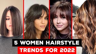 5 Women Hairstyle Trends for 2022 screenshot 4
