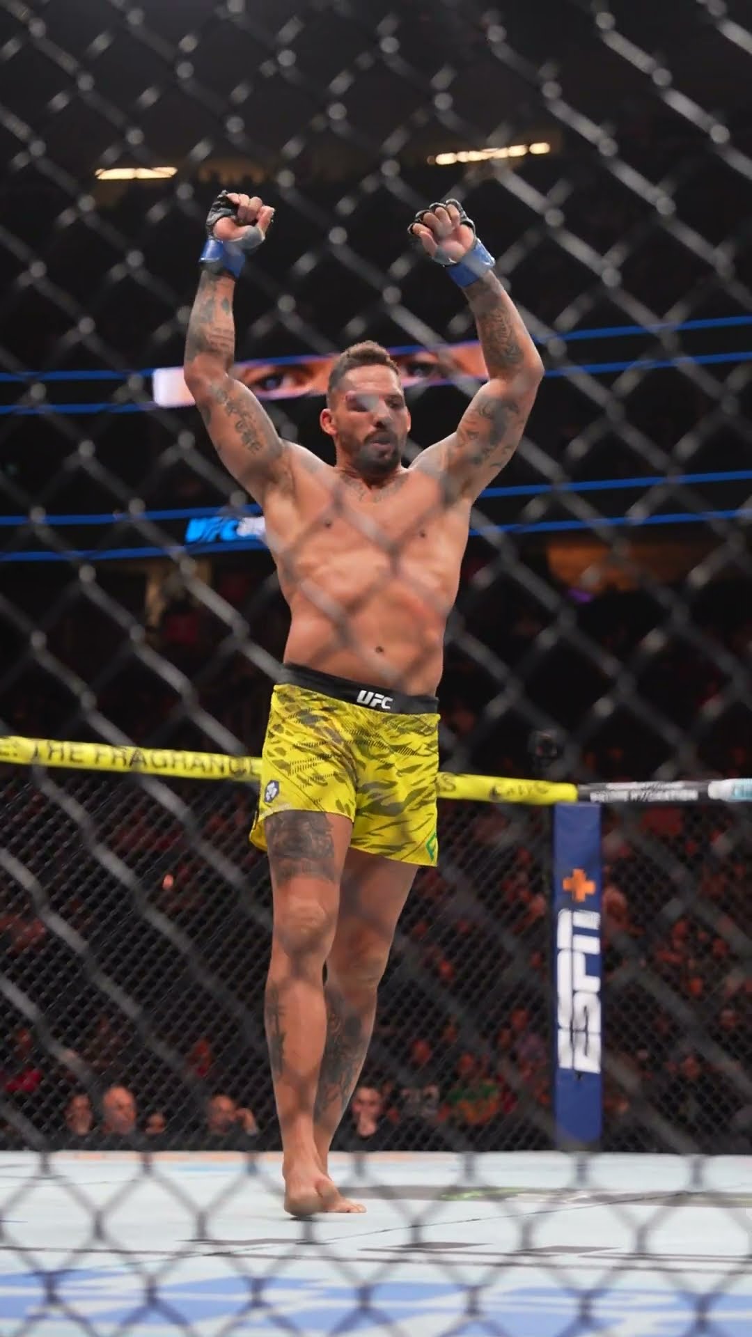 Eryk Anders with the last minute TKO ? #UFC310