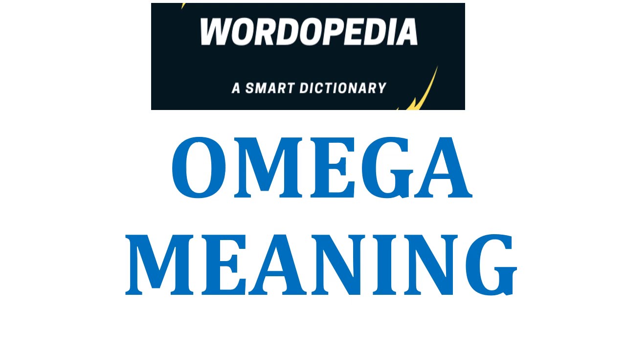 omega meaning