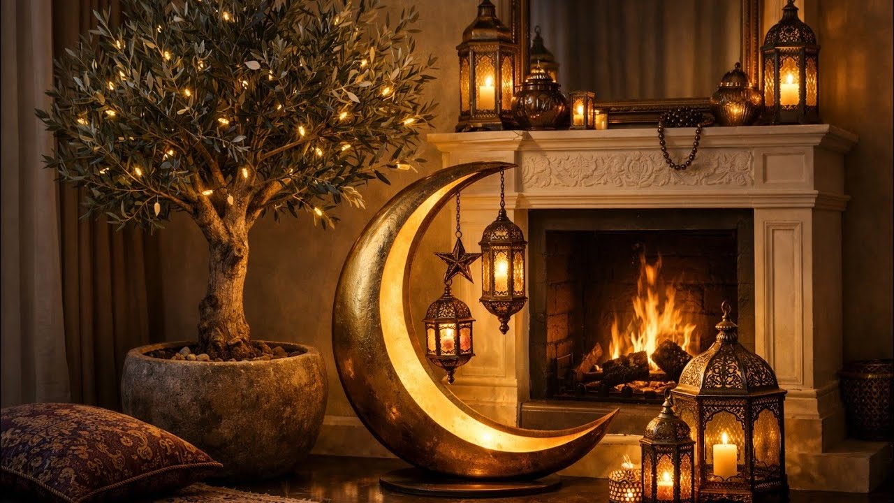 🌙أنغام الشوق 🕌🎶موسيقى رمضانية هادئة تضيء ليالي رمضان بالسكينة والروحانية #فوانيس #ramadan