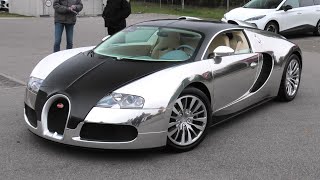 1,9 Mio€ Bugatti Veyron Pur Sang (Auctioned at RM Sotheby's)| Start Ups + Driving + Carporn | Munich