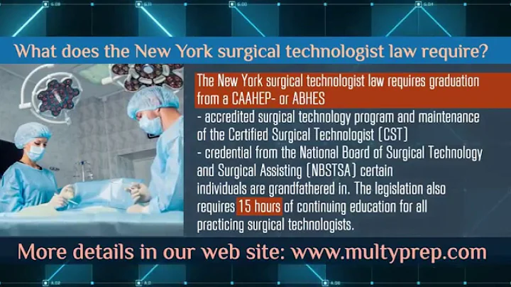 PREPARATION COURSE FOR NATIONAL BOARD CERTIFICATION EXAM "SURGICAL TECHNOLOGIST"