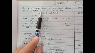 Inverse of a linear operator