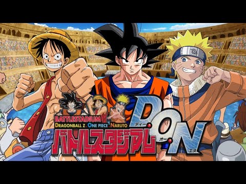 Dragon Ball Vs Naruto Vs One Piece Ate Zerar Battle Stadium D O N Youtube