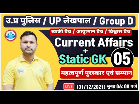 Current Affairs 2021 | Daily Current Affairs, Important Awards & Honors, Current Affairs Sonveer Sir