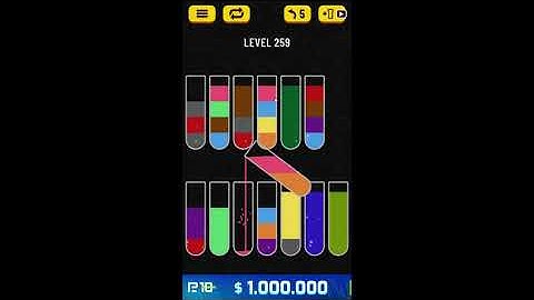 Water Sort Puzzle Level 259