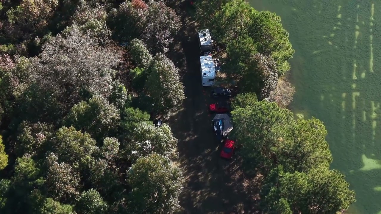 Aerial tour of the Fall 2025 Overland South event - Part 2  | DarkSideOverland.com