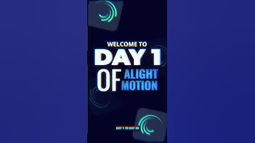 How To Learn Alight Motion|Day 1#shorts #alightmotion