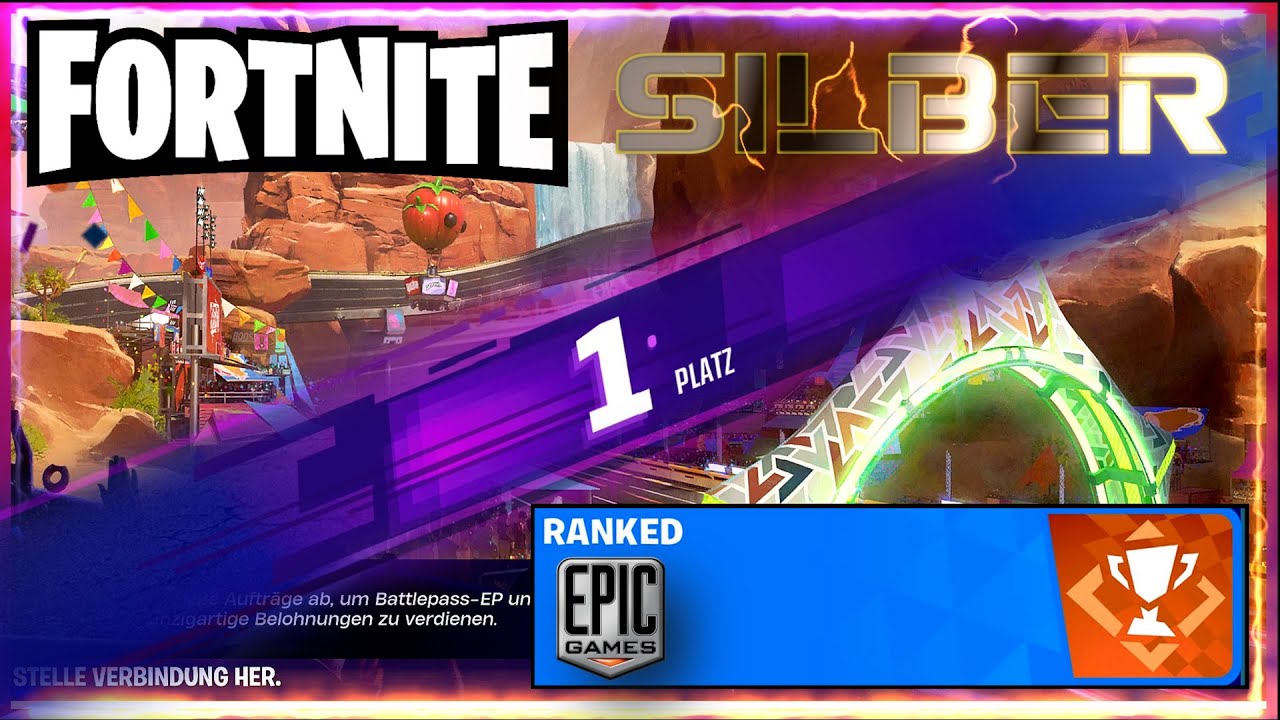 Rocket Racing Ranked Fortnite [Bronze I - Silber III] - YouTube