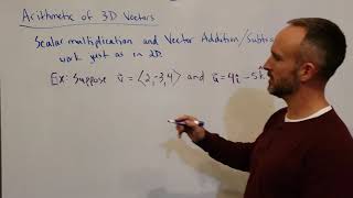 Arithmetic of 3D Vectors