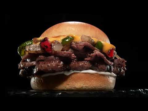 Hardee's | Philly Cheesesteak Burger | One Thing Better