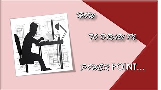 Easily draw engineering drawings in Power point