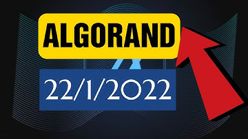 Algorand price prediction 22 jan 2022,Crypto Raza, algorand today latest news