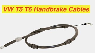 How to Replace and Adjust VW T5 Handbrake cables