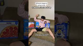 Different stages of spring break 🫠 #springbreak